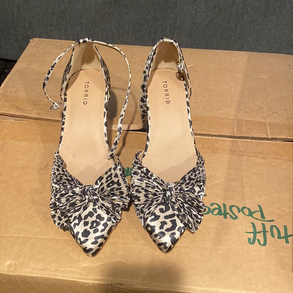Torrid leopard print shoes
